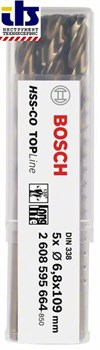 Свёрла по металлу Bosch HSS-Co Topline, DIN 338 7,5 x 69 x 109 mm [2608595666]