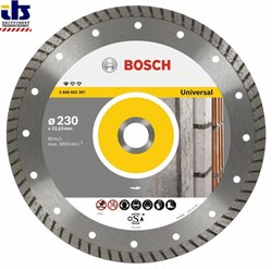 Алмазный отрезной круг Bosch Standard for Universal Turbo 300 x 22,23 x 3 x 10 mm [2608602696]