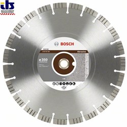 Bosch Алмазный отрезной круг Best for Abrasive 350 x 20,00+25,40 x 3,2 x 15 mm 2608602686