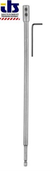 Удлинительный элемент с шестигранным хвостовиком для плоскофрезерных свёрл Bosch Standard с шестигранным хвостовиком 5,5 мм 300 mm [2608596390]