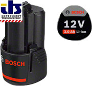 Аккумуляторный блок BOSCH GBA 12 В 1x3.0Ah Professional, (1600A00X79)