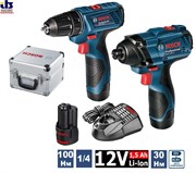 Дрель-шуруповерт BOSCH GSR120-LI + GDR 120-LI Professional  [снято с производства 06019F0003]