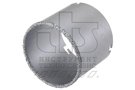 Коронка кольцевая металлическая с HM покрытием 33х55мм по кирпичу