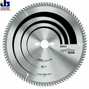 Bosch Пильный диск Optiline Wood 305 x 30 x 3,2 mm, 96 2608641772