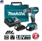 Дрель-шуруповерт аккумуляторная Makita DDF485SYE в чем. (18.0 В, 2 акк., 1.5 А/ч Li-Ion, 2 скор., 50 Нм, шурупы до 10 мм) (DDF 485 SYE)