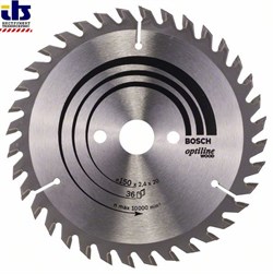 Пильный диск Bosch Optiline Wood 150 x 20/16 x 2,4 mm, 36 [2608640593]