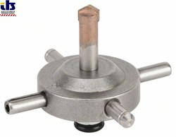 Bosch Центрирующий крест для коронки для сухого сверления и зенкеров под розетки 62 mm [2608597904]