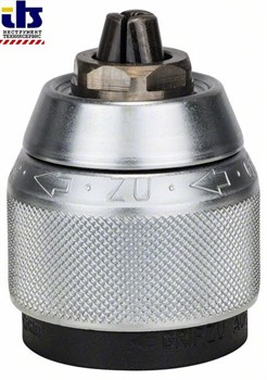 Bosch Быстрозажимной сверлильный патрон, хромированный 1,5-13 мм, 1/2&quot; - 20 [2608572149]