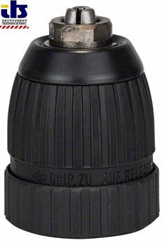 Bosch Быстрозажимный сверлильный патрон до 10 мм 1,0 – 10 mm, 3/8&quot; - 24 [2609255706]