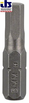 Бита Bosch Standard HEX HEX 5, 25 mm [2609255951]