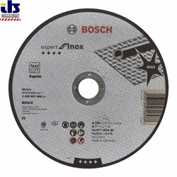 Отрезной круг, прямой, Bosch Expert for Inox - Rapido AS 46 T INOX BF, 180 mm, 1,6 mm [2608603406]