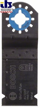 Пильное полотно  AIZ 32 AT MetalMax Starlock Carbide 40x32мм (-1-), BOSCH