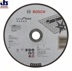 Отрезной круг, прямой, Bosch Best for Inox, Rapido A 46 V INOX BF, 180 mm, 1,6 mm [2608603498]