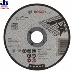 Отрезной круг, прямой, Bosch Best for Inox A 30 V INOX BF, 125 mm, 2,5 mm [2608603504]