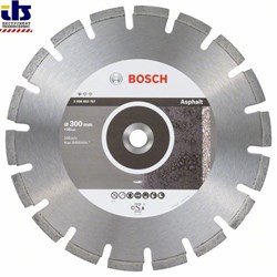 Алмазный отрезной круг Bosch Standard for Asphalt 300 x 20,00 x 2,8 x 10 mm [2608603787]
