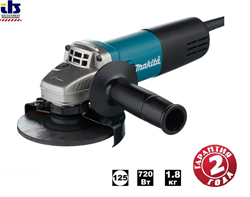 MAKITA 9558HN Углошлифмашина (840 Вт, 125 мм, 11 000 об/мин ) - фото 86141