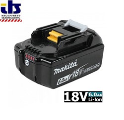 Аккумулятор  BL1860B  (18V / 6.0 Ah), MAKITA (197423-2,197422-4) - фото 88592