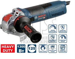 Угловая шлифмашина GWX 17-125 S Professional BOSCH (06017C4002) - фото 91872