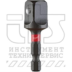 Переходник с 1/4"HEX на 1/2"квадратный хвостовик (замена для 48325032) - фото 95198