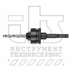 Хвостовик для коронок bi-metal 32-175 Milw. 5/8&quot;x18 хвостовик SDS+