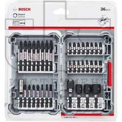 Набор двухсторонних ударных бит Impact Control PZ2 / PZ2 (8 шт) BOSCH (2608522338) - фото 96813