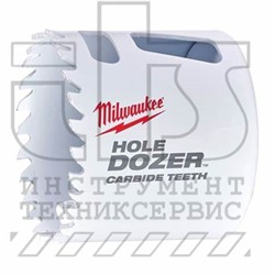 Биметаллическая коронка HOLEDOZER CARBIDE 54мм - фото 97009