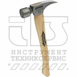 Титановый молоток с деревянной рукояткой Ti14MC-H16 - фото 98509