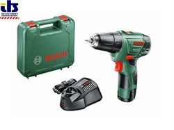 Аккум. дрель-шуруповерт BOSCH EasyDrill 12-2 в чем. (12.0 В, 1 акк., 2.5 А/ч Li-Ion, 2 скор., 22 Нм, шурупы до 6 мм) (060397290V)