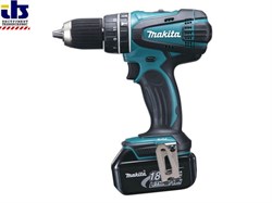 Аккум. дрель-шуруповерт MAKITA DDF 456 RFE 3 в чем. (18.0 В, 3 акк., 3.0 А/ч Li-Ion, 2 скор., 50 Нм, шурупы до 10 мм) (DDF456RFE3)