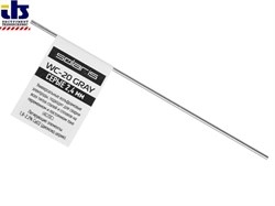 Электрод вольфрамовый серый SOLARIS WC-20, Ф2.4мм, TIG сварка (поштучно) (WM-WC20-2401) [WMWC202401]