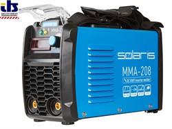 Инвертор сварочный SOLARIS MMA-208 (230В, 20-200 А, электроды диам. 1.6-4.0 мм, вес 3.9 кг) [MMA208]