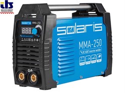 Инвертор сварочный SOLARIS MMA-250 (230В, 20-250 А, электроды диам. 1.6-5.0 мм, вес 5.0 кг) [MMA250]