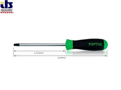 Отвертка TORX T30x125мм TOPTUL (FFAB3013)