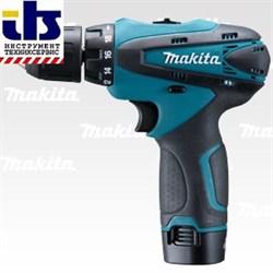 Makita Аккумуляторная дрель-шуруповерт DF330DWLE