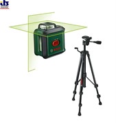 Лазерный нивелир BOSCH Universal Level 360 Set (зелёный луч) + штатив ТТ 150 (0603663E03)
