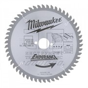 Диск пильный для циркулярок 210х30 Z54 дерево/цвет.метал., Milwaukee