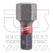 Насадка Milwaukee SHOCKWAVE Hex10 25мм (2шт), MILWAUKEE