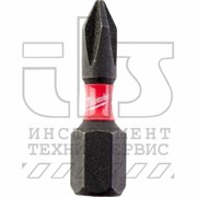 Насадка Milwaukee SHOCKWAVE PH1 25мм (2шт), MILWAUKEE