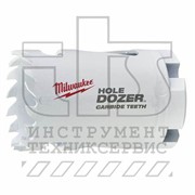 Коронка  Bi-Metal Hole Dozer  35x41мм CARBIDE TEETH, Milwaukee