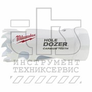 Коронка Bi-Metal Hole Dozer   22x41mm CARBIDE TEETH, MILWAUKEE