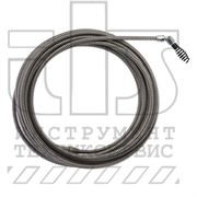 Троссик для прочистной машины 6мм x 7.6м spiral, pivot bulb auger, шт