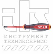 Отвертка диэлектрическая VDE PH1 x80 трехгранная рукоятка