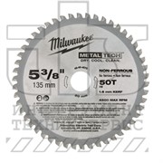 Пильный диск по металлу 203х16 Z50 Milwaukee