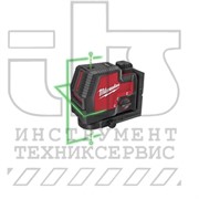 Акк. линейный лазерный нивелир с двумя точками L4 CLLP-301C