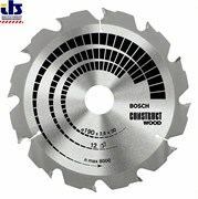 Bosch Пильный диск Construct Wood 130 x 20/16 x 2,4 mm, 12 2608641197