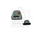 Корпус редуктора для GWS 15-125 CIEH (1.607.000.D1F) - фото 100358